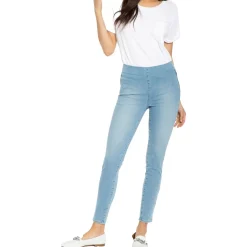 Denim Pull On Skinny Jeans