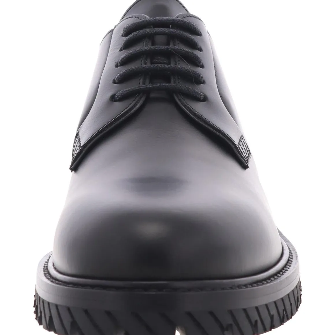 Derby Lace-Up Leather Derby Shoes