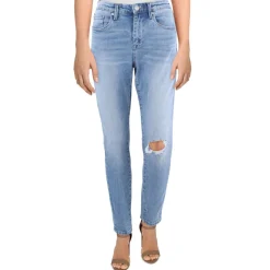 Destroyed Denim Skinny Jeans