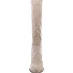 Devina Suede Pull On Knee-High Boots