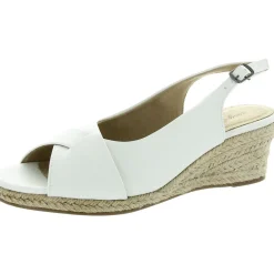 Devita Cushioned Footbed Faux Leather Slingback Sandals