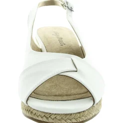 Devita Cushioned Footbed Faux Leather Slingback Sandals