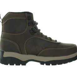 Diablo Hi Faux Leather Lace Up Ankle Boots