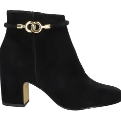 Diaz Suede Block Heel Ankle Boots