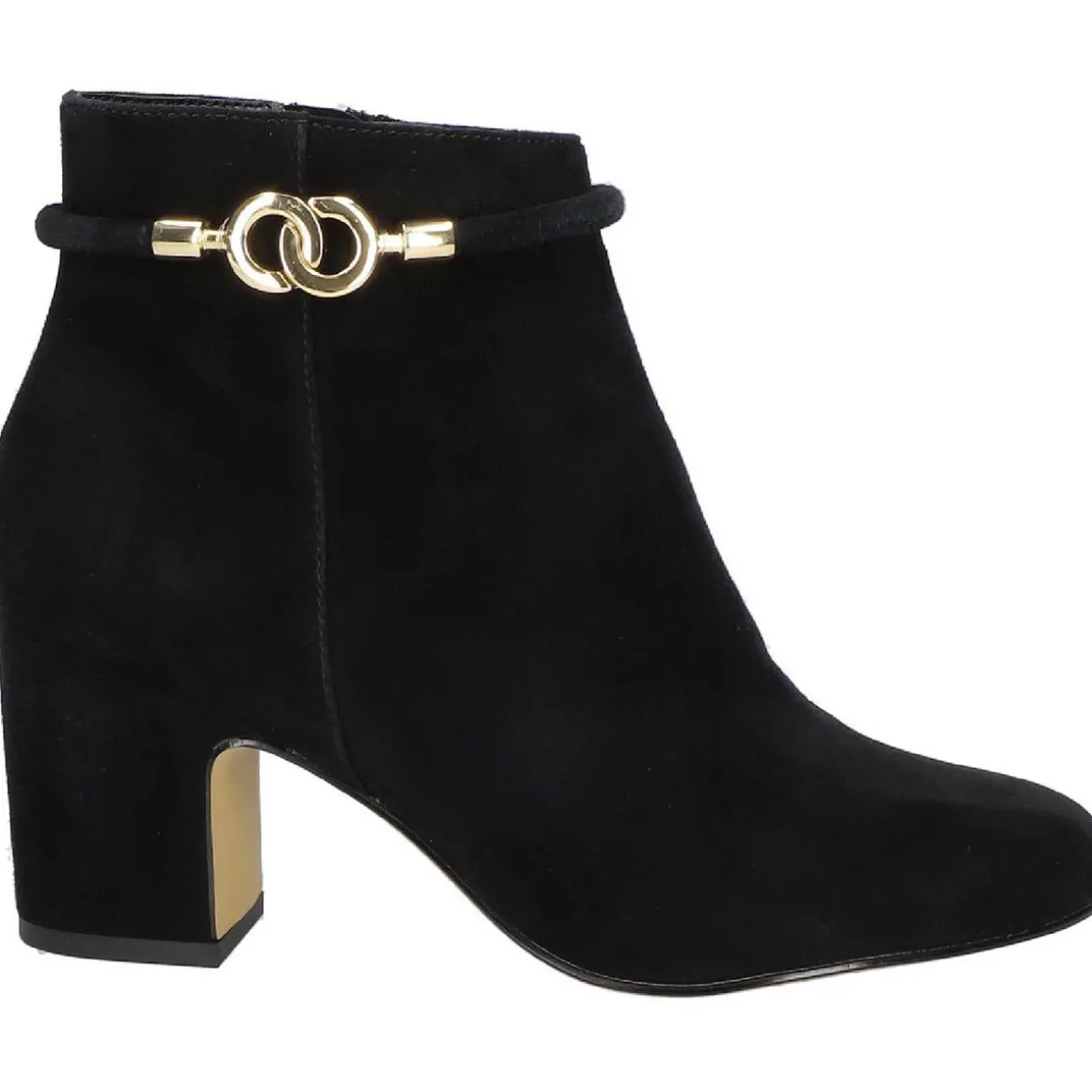 Diaz Suede Block Heel Ankle Boots
