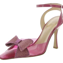 Dimante Bow Square Toe Mules