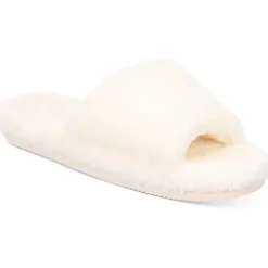 Dinnaa Cozy Faux Fur Slide Slippers