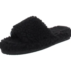 Dinnaa Cozy Faux Fur Slide Slippers