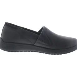 Dive In Faux Leather Slip On Work and Safety Shoes
