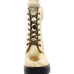 Dizzy 2 Faux Fur Lined Round Toe Combat & Lace-up Boots