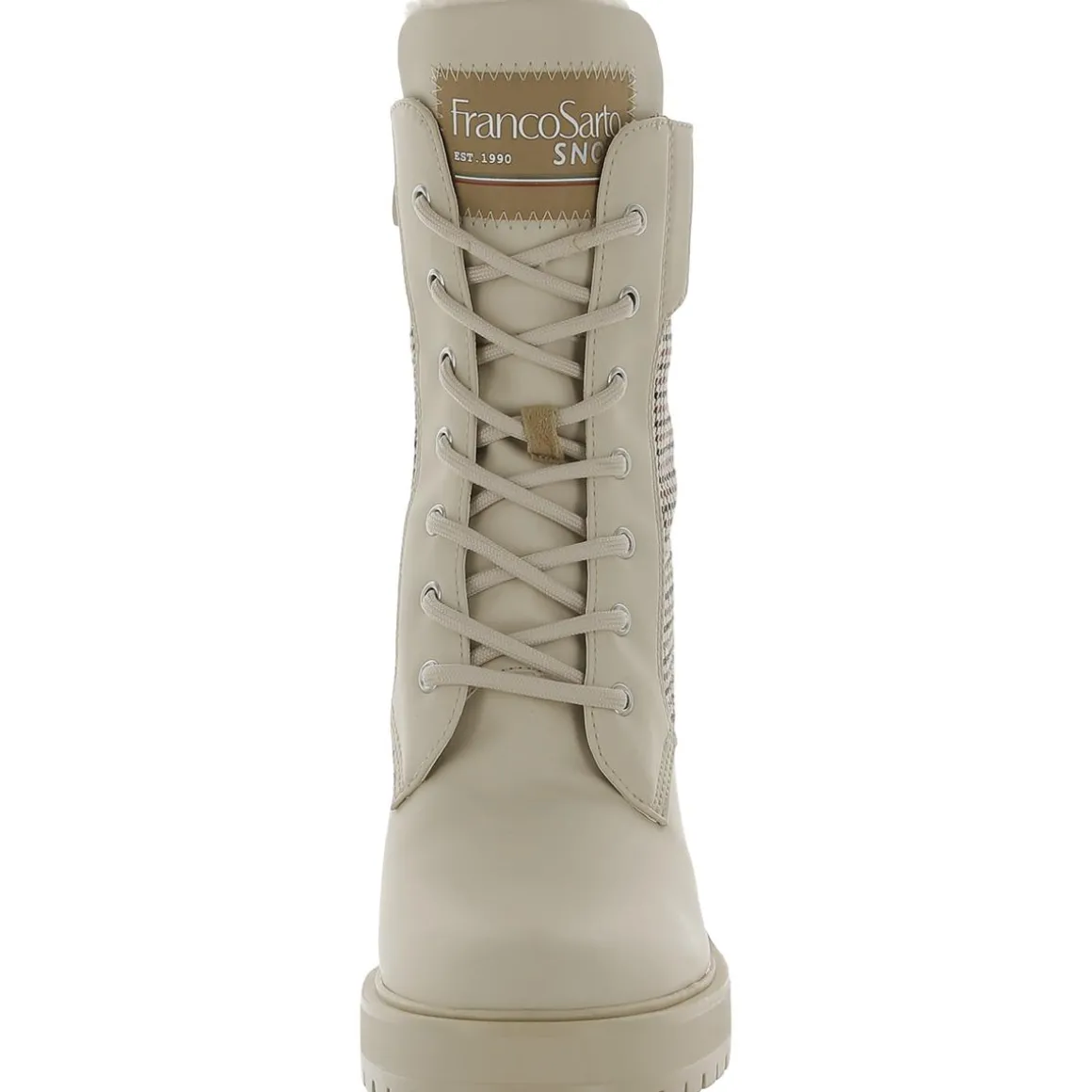 Dizzy Faux Leather Lace Up Winter & Snow Boots