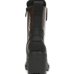 Dizzy Faux Leather Lace Up Winter & Snow Boots