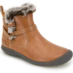 Dolce Faux Fur Lined Faux Leather Winter & Snow Boots