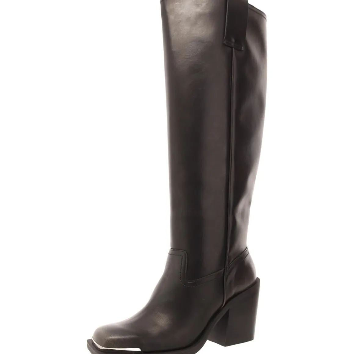 Dollee Faux Leather Knee-High Boots