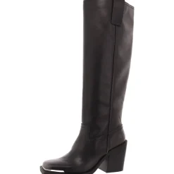 Dollee Faux Leather Knee-High Boots