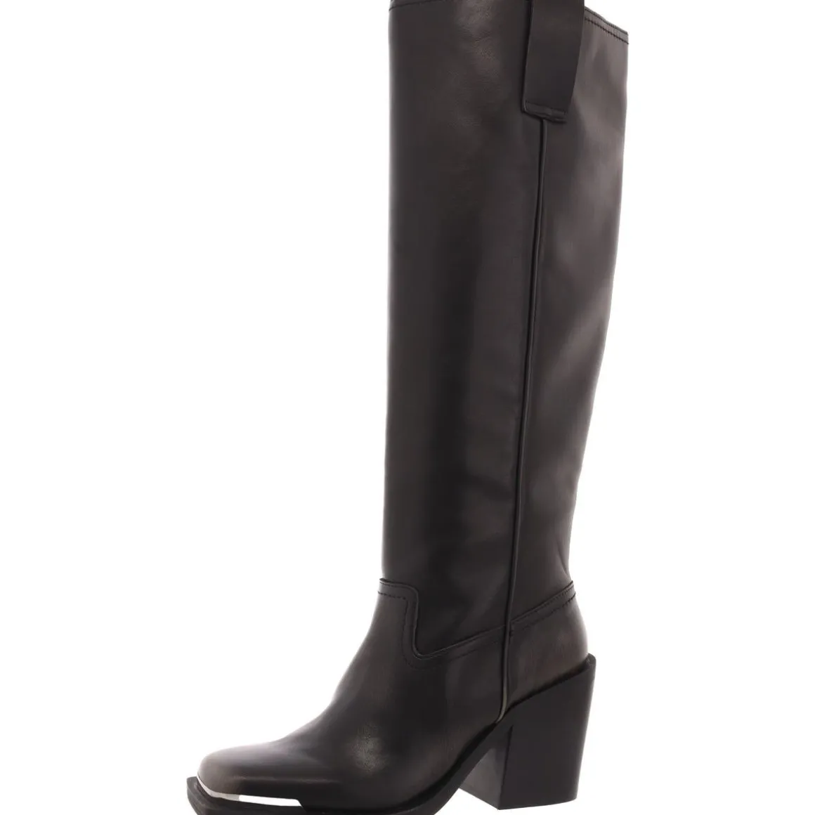 Dollee Faux Leather Knee-High Boots