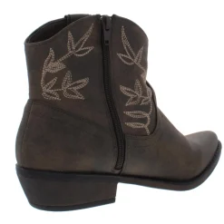 Dolly Faux Leather Booties Ankle Boots