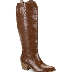 Dollyy Comfort Insole Knee-High Boots