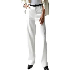 Donovan Solid Linen Dress Pants