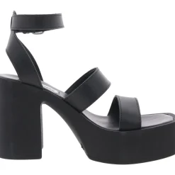 Dora Adjustable Leather Platform Sandals