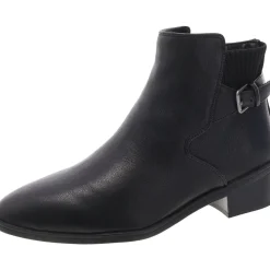 Dora Leather Embellished Ankle Boots