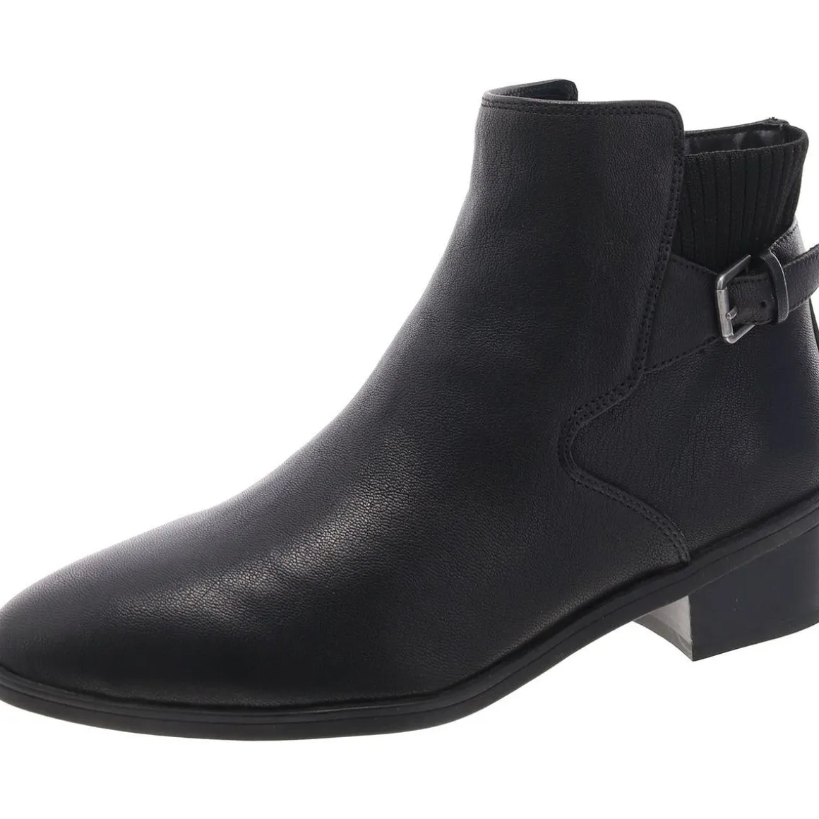 Dora Leather Embellished Ankle Boots