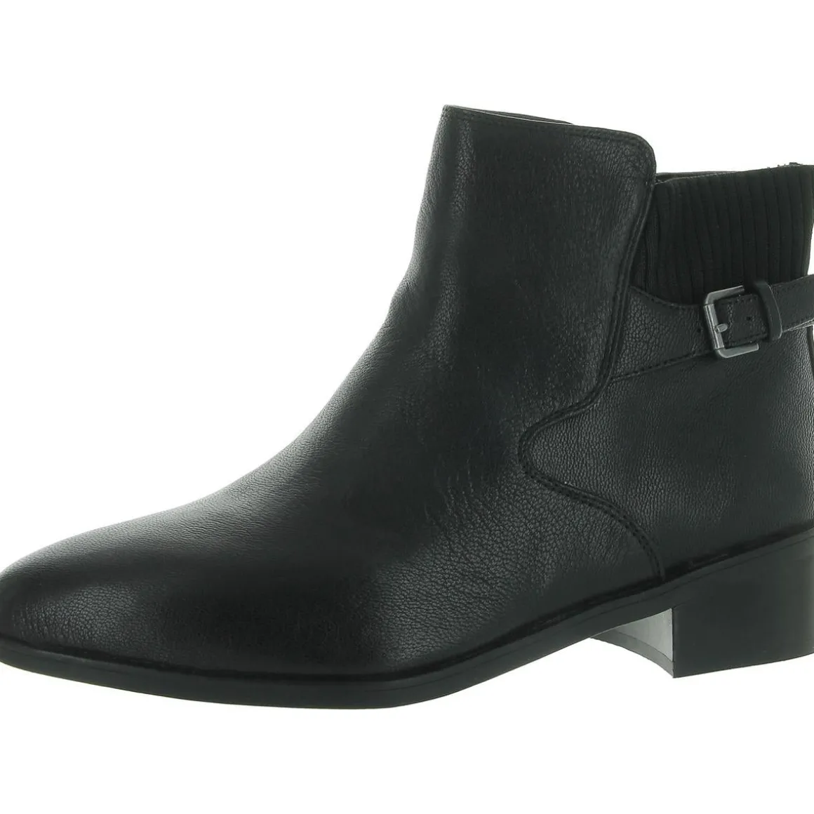 Dora Leather Embellished Ankle Boots