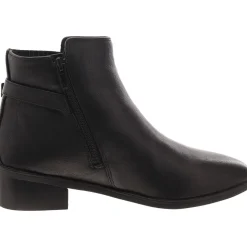 Dora Leather Embellished Ankle Boots