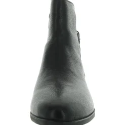 Dora Leather Embellished Ankle Boots