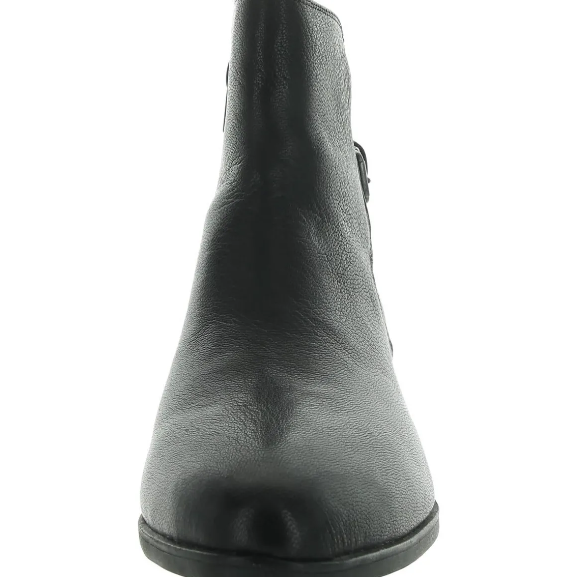 Dora Leather Embellished Ankle Boots