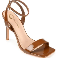 Dorian Patent Open Toe Pumps