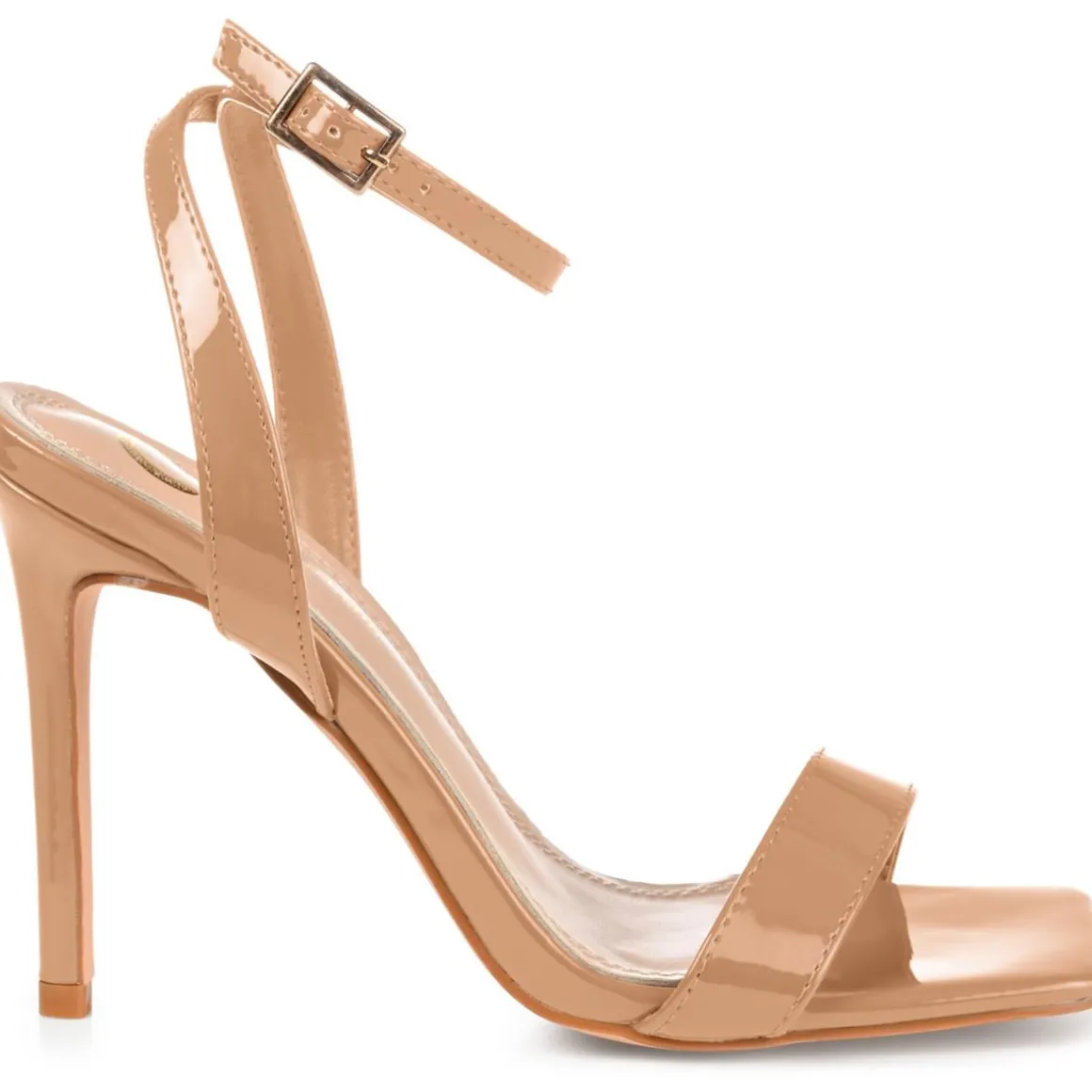 Dorian Patent Open Toe Pumps