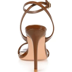 Dorian Patent Open Toe Pumps