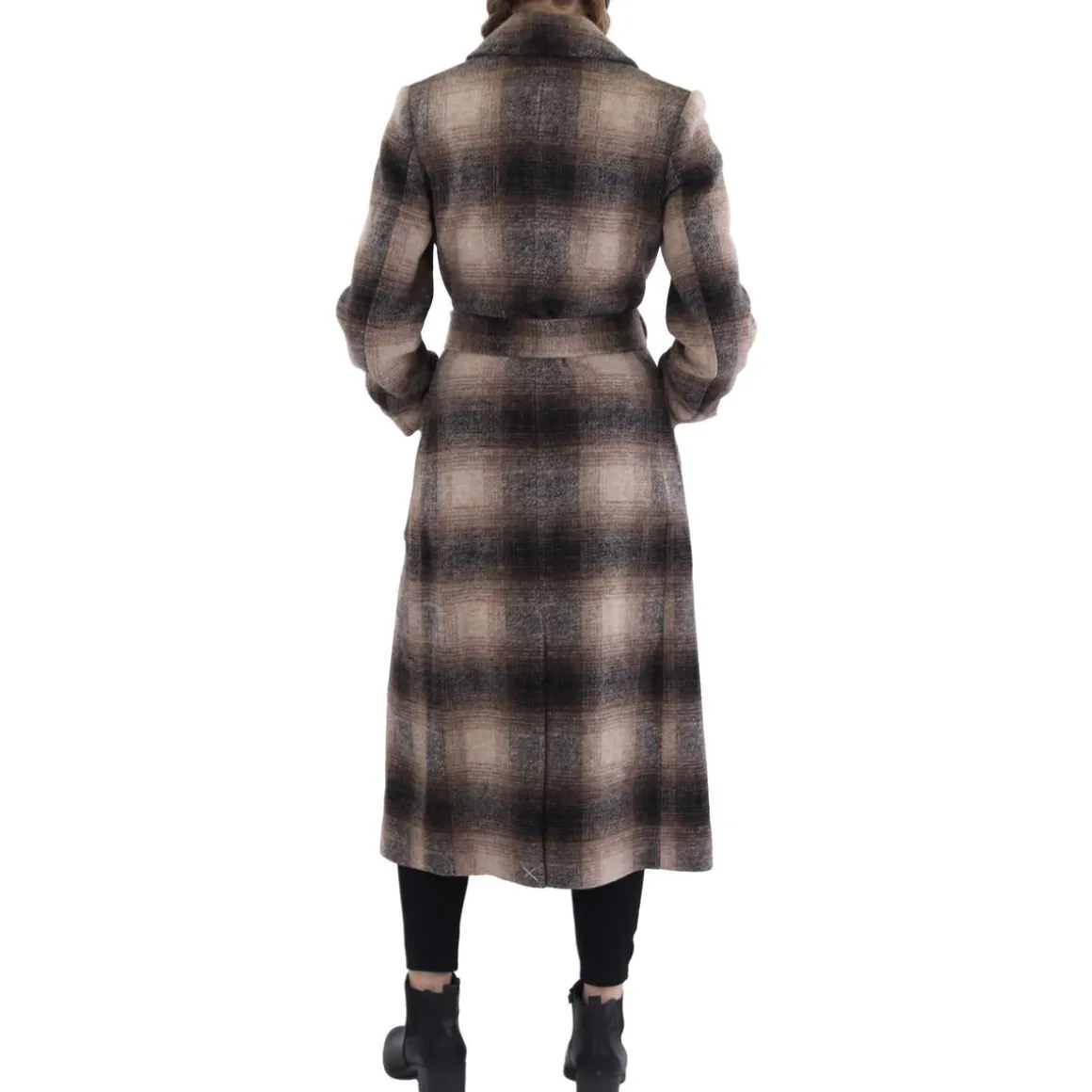 Double Breasted Long Wool Coat
