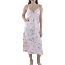 Double Strap Satin Nightgown