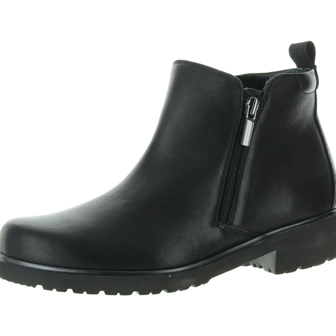 Double Zipper Ankle Boots