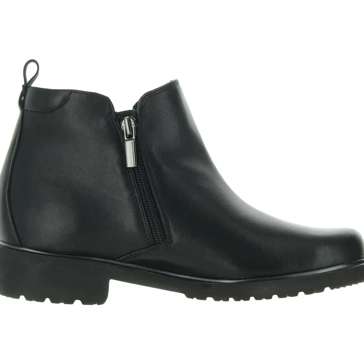 Double Zipper Ankle Boots