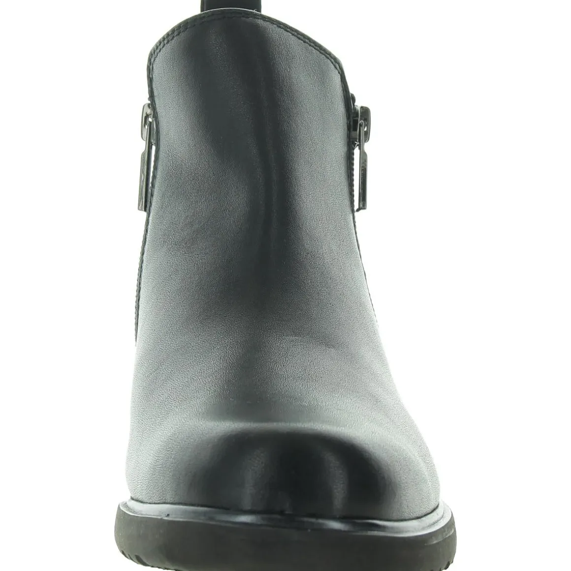 Double Zipper Ankle Boots