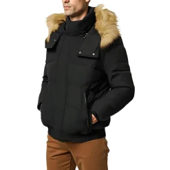 Down Cold Weather Parka Coat