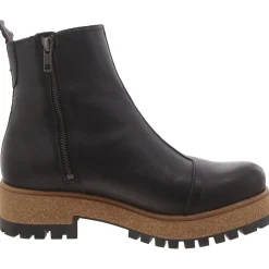 Downtown Leather Lug Sole Ankle Boots