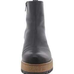 Downtown Leather Lug Sole Ankle Boots