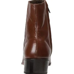 Duke Leather Bike Toe Ankle Boots