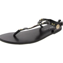 Earheart Embellished Adjustable Thong Sandals