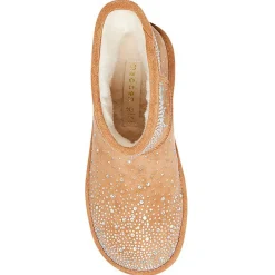 Ease-HR Faux Fur Flatform Ankle Boots