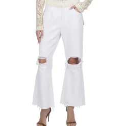 Easy Boy Destroyed Denim Bootcut Jeans