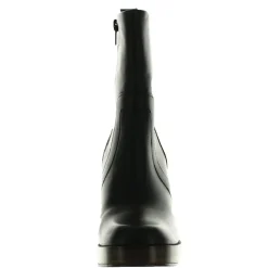 Edson Zipper Leather Ankle Boots