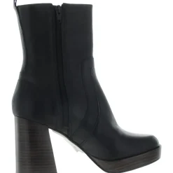 Edson Zipper Leather Ankle Boots