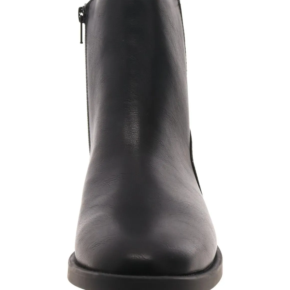 Edwinaa Faux Leather Animal Print Booties