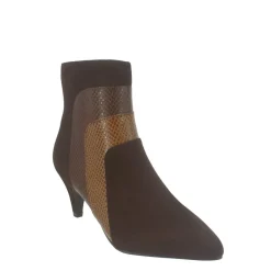 Eila Faux Suede Ankle Booties