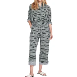 Elastic Drawstring Waist Logo Straight Leg Pants